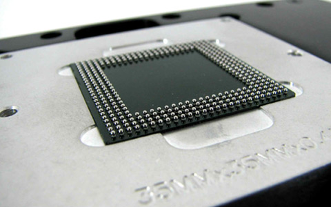 BGA is ready to be removed for reflow